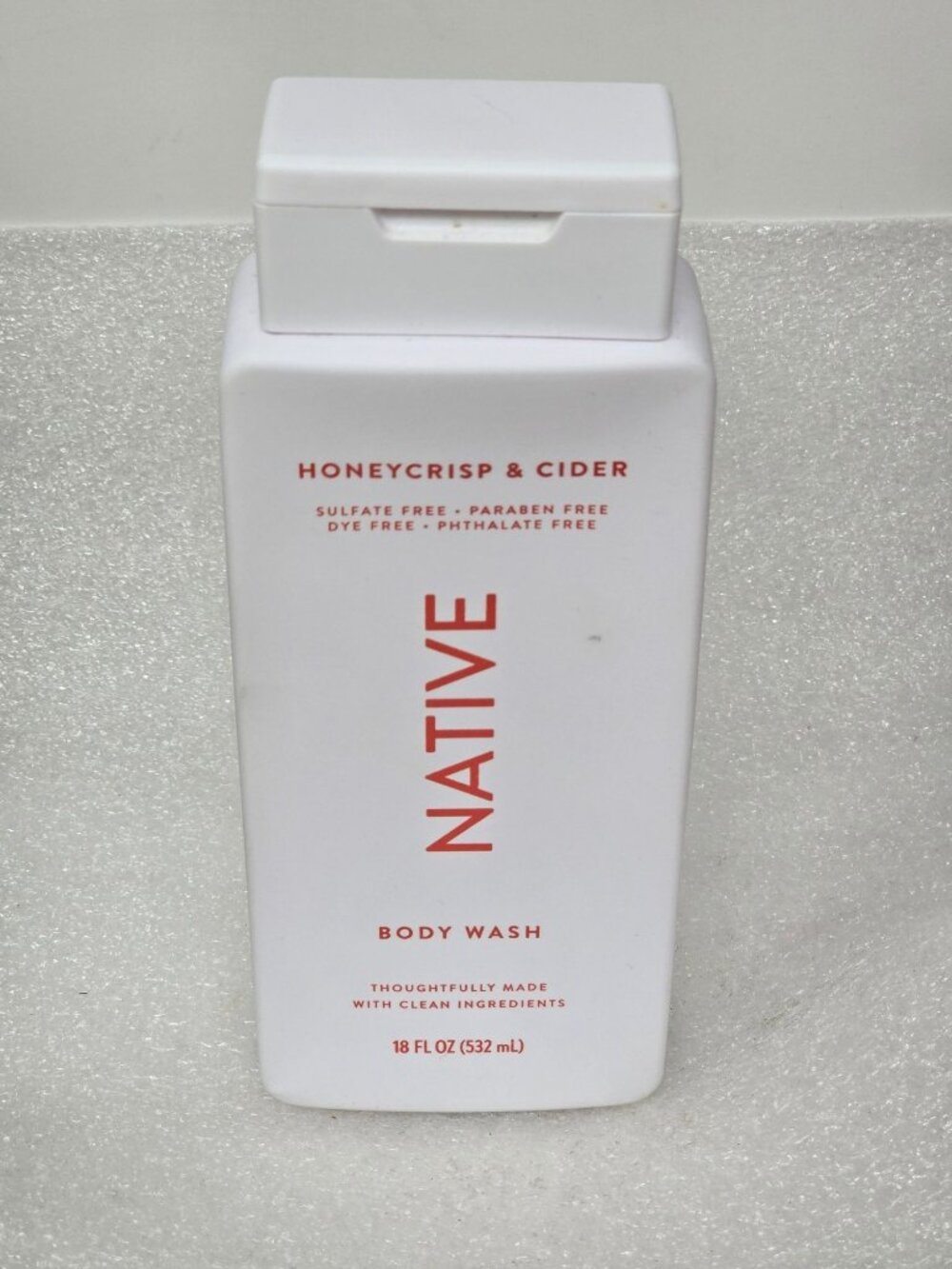 Native Honeycrisp & Cider Body Wash 18 Fl Oz Sulfate-Free Paraben-Free Dye-Free